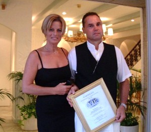 Gastgeberpaar Veitel