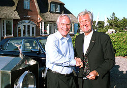 Helmut Becker und Bruce Voice